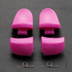 Enhanced Controller Trigger and Shoulder Button Set with Springs (Peach Red)