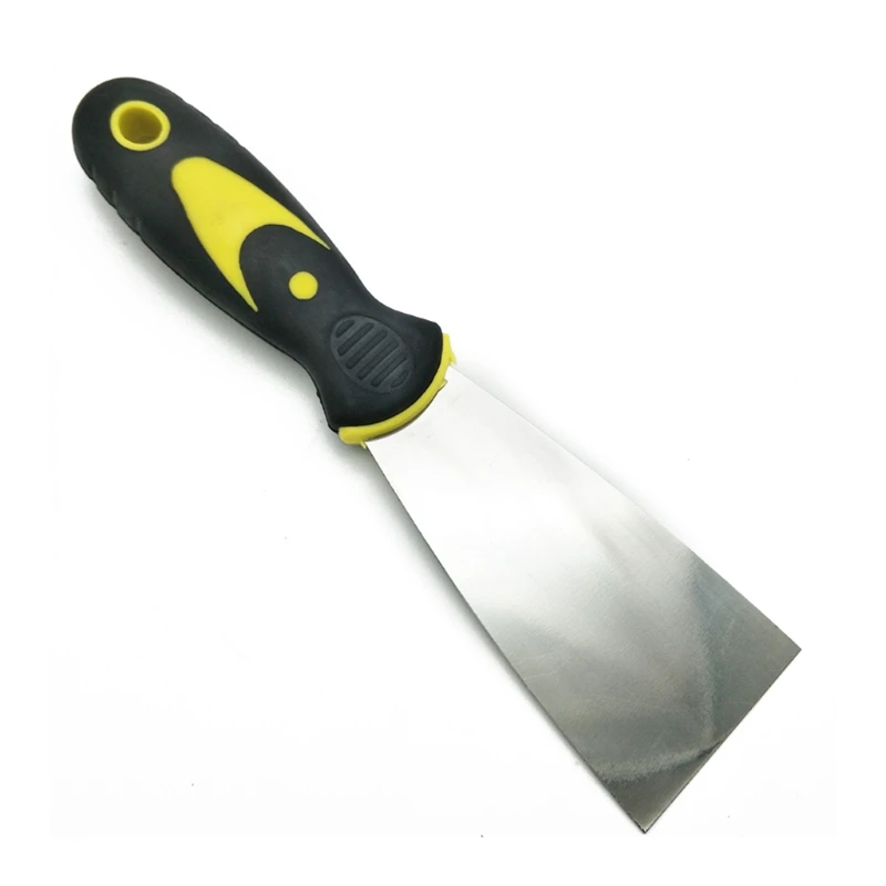 Spackle Knife Practical Putty Knife Scrapers Stainless Steel Wall Knife for Drywall Finishing Scraping Decals Wallpaper