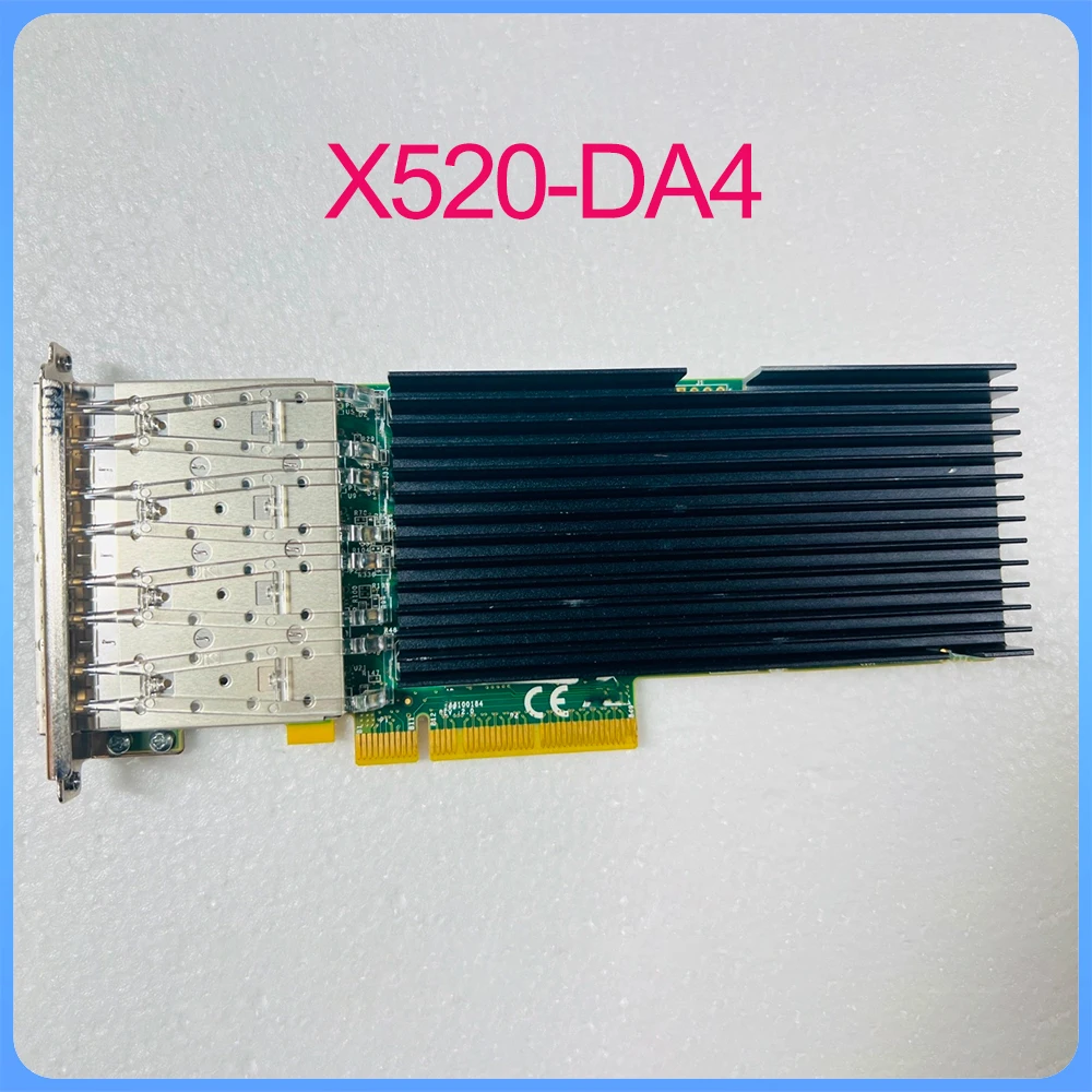 For Intel X520 DA4 PE310G4SPI9L XR CX3 82599ES Four port 10 Gigabit Optical Interface Card