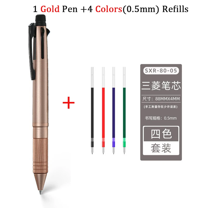Uni Jetstream SXR-10 – Set Di 10 Ricariche Per Penna A Sfera, Punta 1,0 Mm, Inchiostro Blu