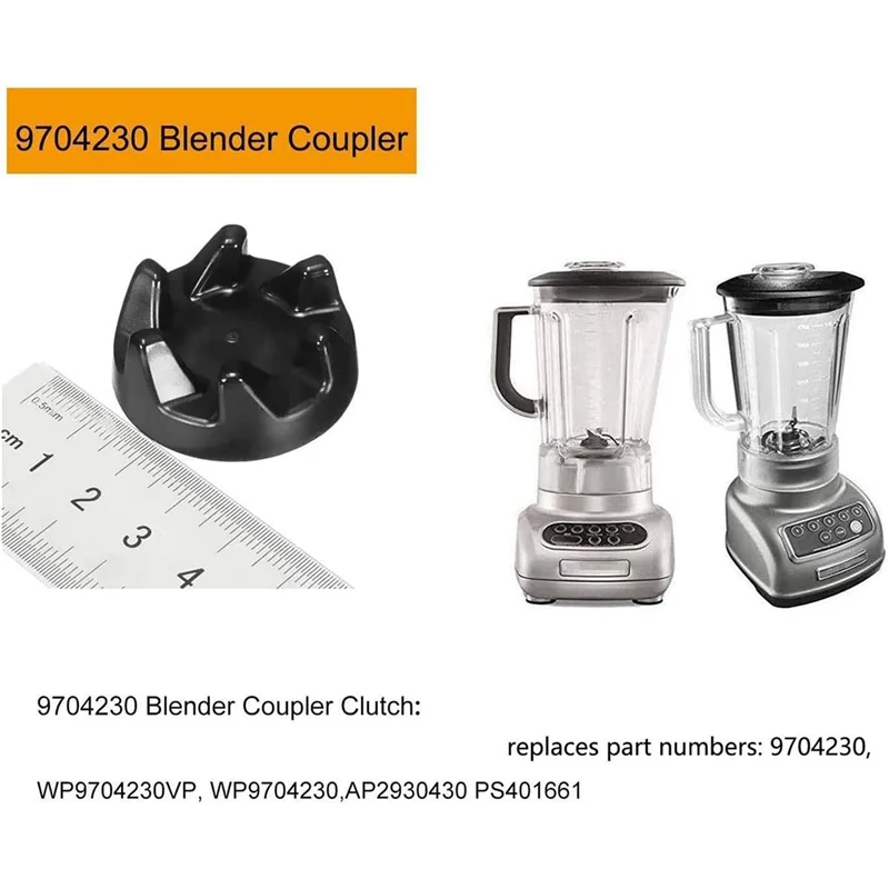 WORTHOWN-9704230 Kitchenaid KSB5WH KSB5 KSB3 (10 Pcs)와 호환되는 스패너 키트 교체 부품이있는 블렌더 커플러