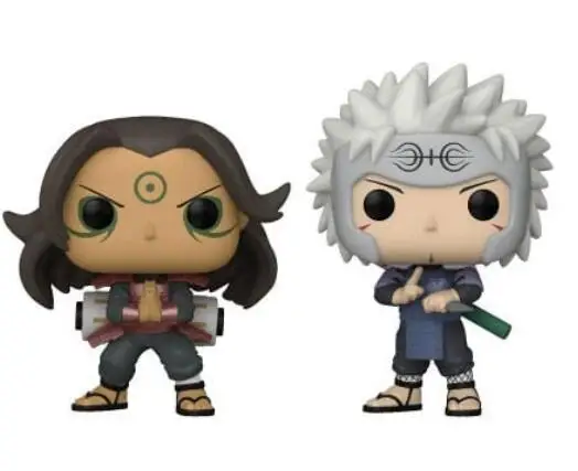 

Naruto Shippuden Hashirama & Tobirama 10 см виниловые фигурки коллекционные модели игрушек