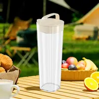 Odor-free Brew Maker Capacity Brew Jug Brew Coffee Maker Pitcher with Removable Filter Tea Infuser for Restaurant for Airtight 1