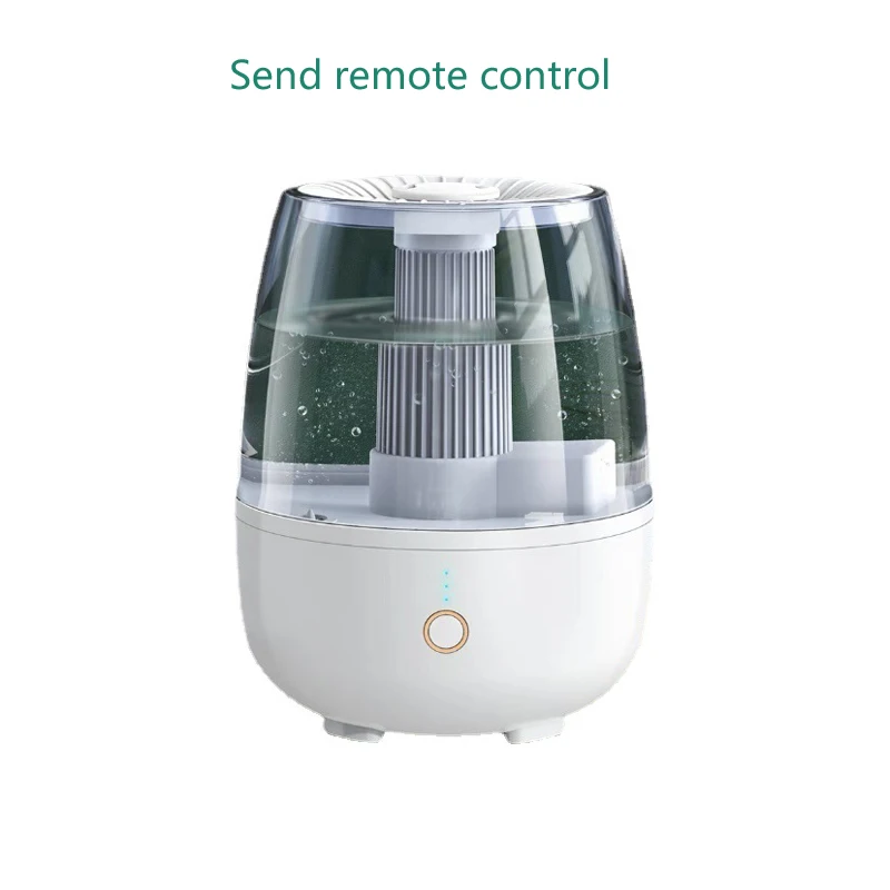 6.8L Double Spray Large Capacity Humidifier Mini Desktop Aroma Diffuser Humidifier Make-up Air Purifier Remote Control Model