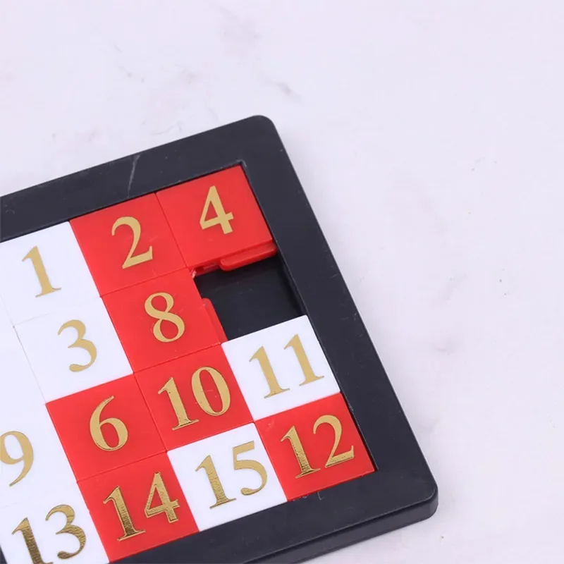 Magnetic Number Sliding Puzzle Portable Educational Travel Toy for Kids & Adults Silent Classroom Math Game Logic Brain Teaser