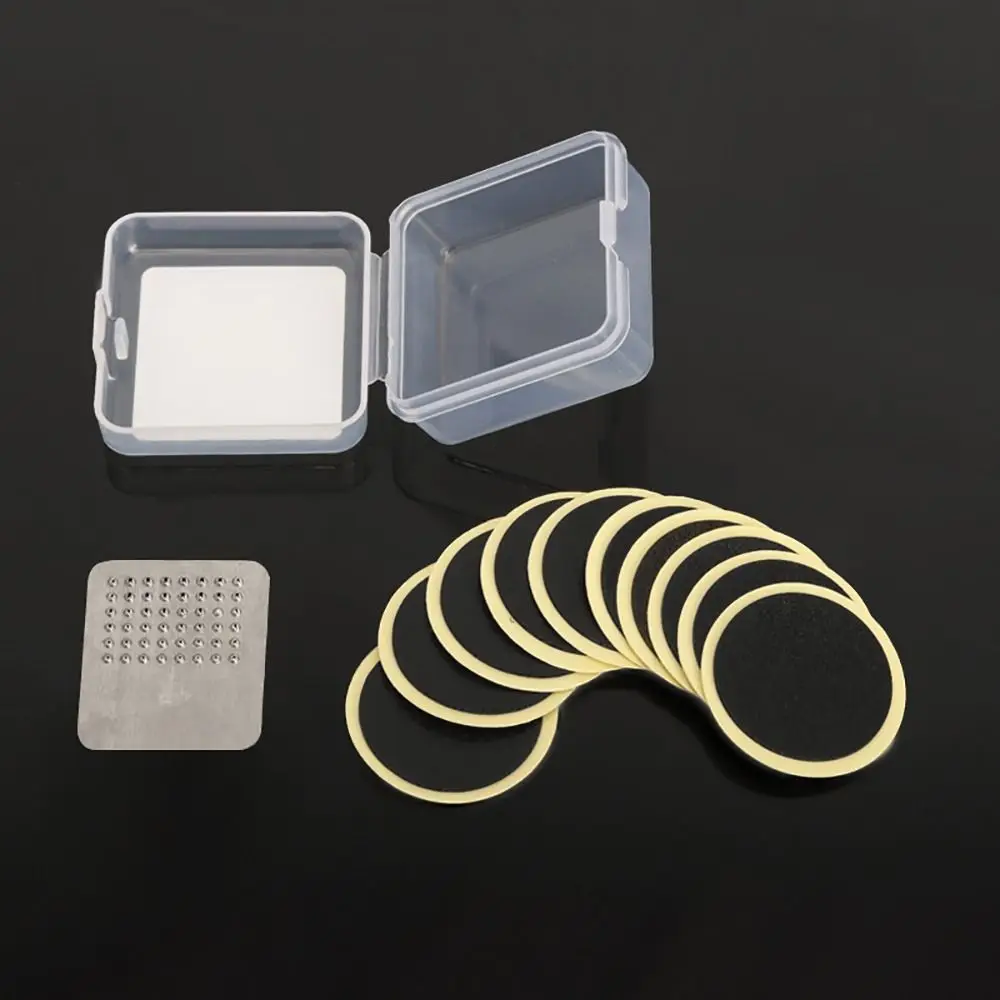 Bike Inner Tube Patch Kit Self-Adhesive Glueless Flat Tire Puncture Repair