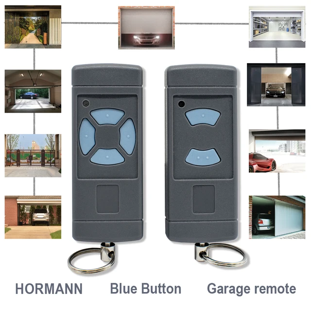 HORMANN HSE2 HSE4 868MHz Gate Door Remote Control Compatible With HSM2 HSM4 HS2 HS4 868 Blue Button Transmitter Garage Opener 6