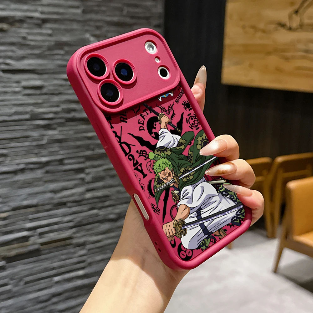 One Piece Aces Zoros Design Protective Phone Case