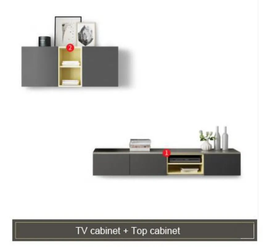 모던 벽난로 TV 테이블, 모니터 스탠드 테이블, 레트로 벤치, TV 캐비닛 콘솔, 거실 가구