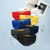 Men's briefs milk silk low waist elastic color belt comfortable U convex bag 1