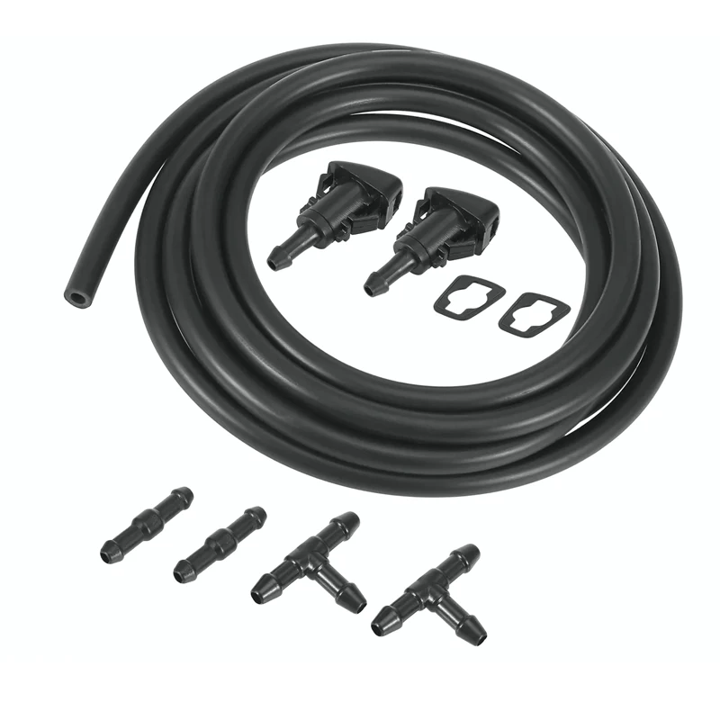 طقم فوهات غسالة الزجاج الأمامي 5303833 AA لدودج لكرايسلر رام لسيارة جيب 4805742 ايه سي 4805742 AB