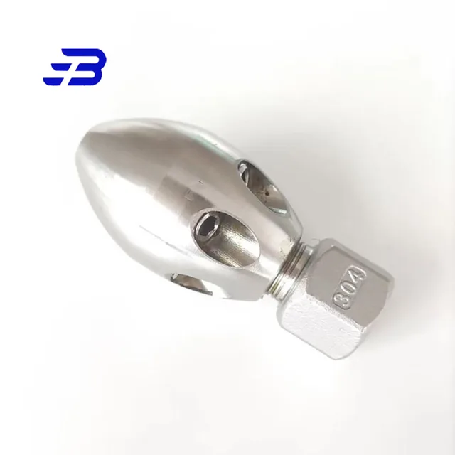 Gyári Közvetlen, Kiváló Minőségű Szennyvízcsatorna Fejek, Csőfúvó, Vízelvezető Rendszertisztító Fúvóka - Image 4