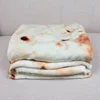 Funny Round Corn Tortilla Blanket Multi-size Soft Warm Throw Blanket for Sofa, Office, Bed, Camping Traveling Soft Flannel Wrap 4