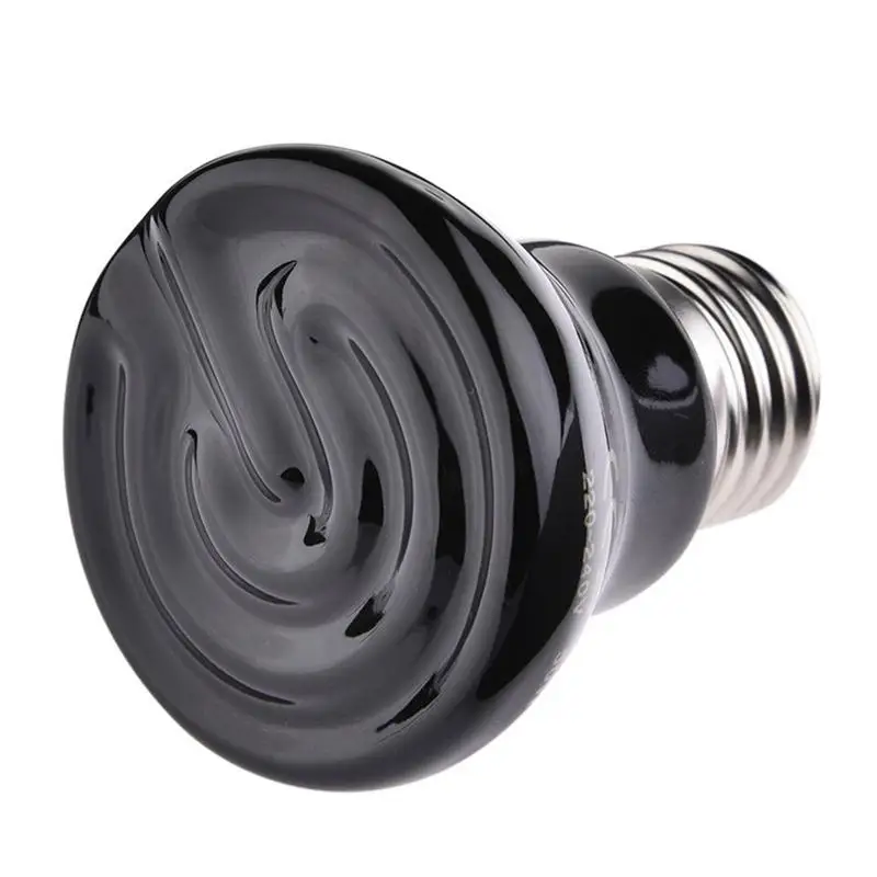 E27 FarInfrared Ceramic Pet Heating Tortoise Spider Reptiles Heater Warmer Light Bulb Brooder 25W50W75W100W 220V