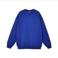 Blue 600G Heavy Baby Blue Silver Fox Velvet round Neck Sweater Men's Korean Fashion Trendy Tops 6