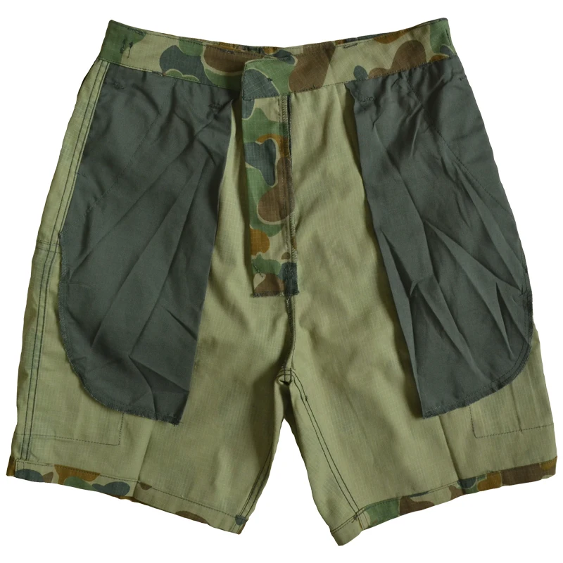 Sommer Herren Flecktarn Dschungel Wüste Tarnmuster Outdoor Jagd Taktische Shorts Kurze Hosen – Detail 7