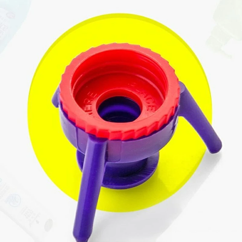 3PCS Bottle Stand Cap Kit Set Easy Pour Out Thick Liquid Bottle Emptying Kit Women Make-up Kitchen Bathroom