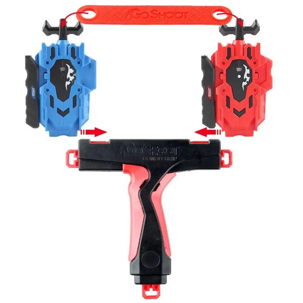 New Two-way Spinning Top Burst Launcher Turn Toy Spinning Tops Custom Right and Left Anime Toy Kids Children - 6