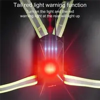 Adjustable Angle LED Running Vest With Rechargeable Battery, Ultra Bright Light 6