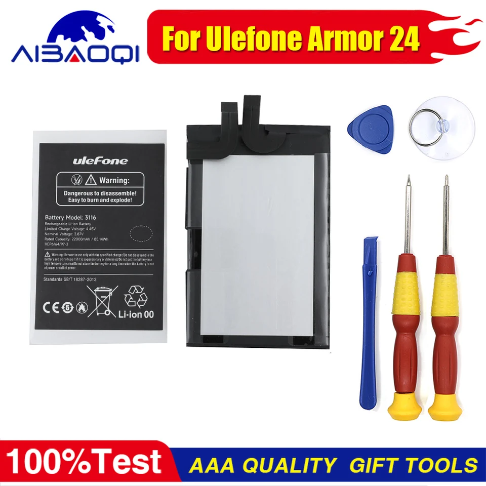 Batterie De Remplacement Pour Téléphone Ulefone Armor 22 - Compatible Modèle Spécifique