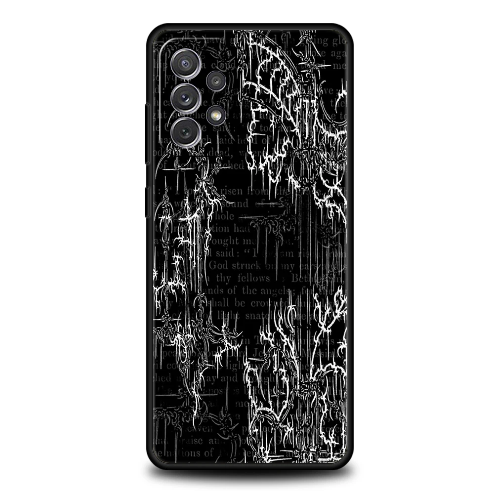 Cyber Sigil Cross Line Soft TPU Phone Case