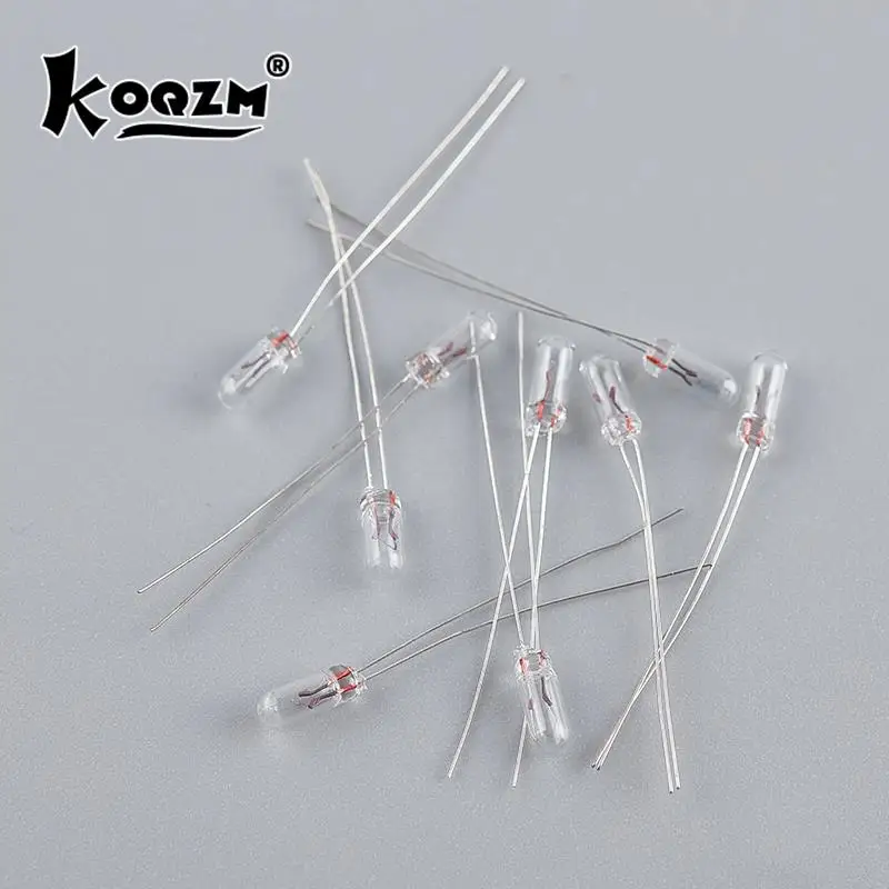 Incandescent Light Bulbs 10pcs Miniature 0.07A 3mm 4mm 5mm 1.5V 3V 6V 9V 12V 24V Edison Filament Rice