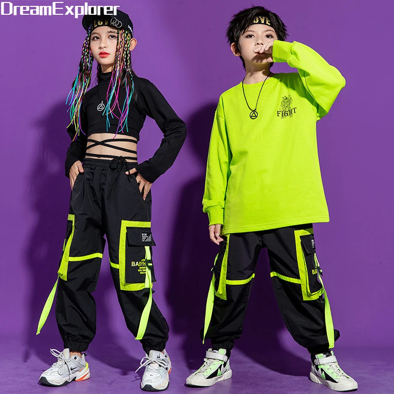 XXWXYD Baby Fashion Children's Purple Streetwear Joggers Hop Pants