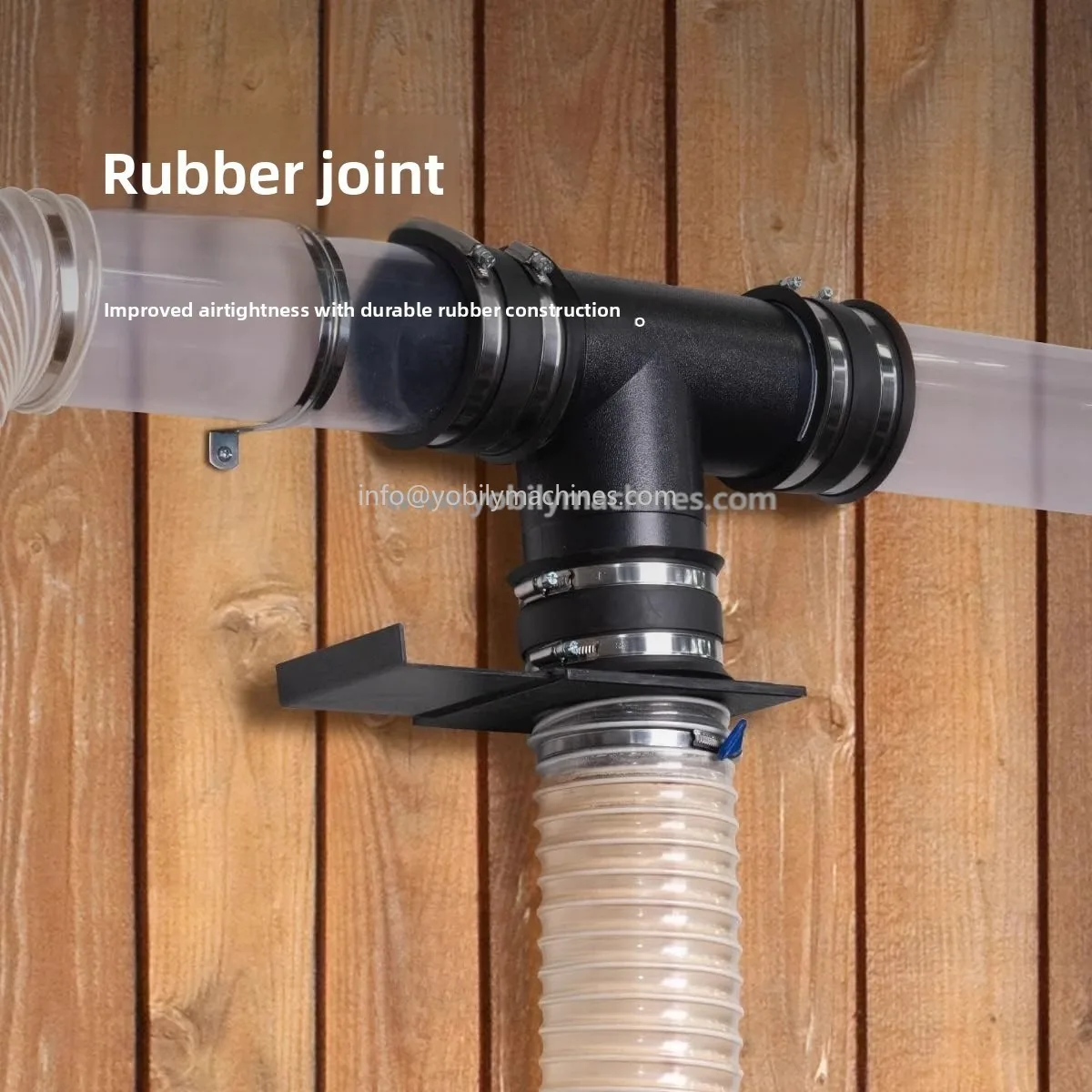 100mm 4" 34Pce Flexible Dust Collector Hose&Accessory Starter Kit - Image 2