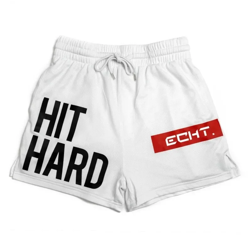 Men's Fitness Gym Shorts Speed Dry Running Training Shorts Boxing Squat Sporty Brother Five-Quarter Length