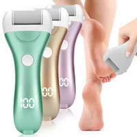Rechargeable Electric Foot File Callus Remover Machine Pedicure Device Foot Care Tools Feet For Heels Remove Dead Skin display 1
