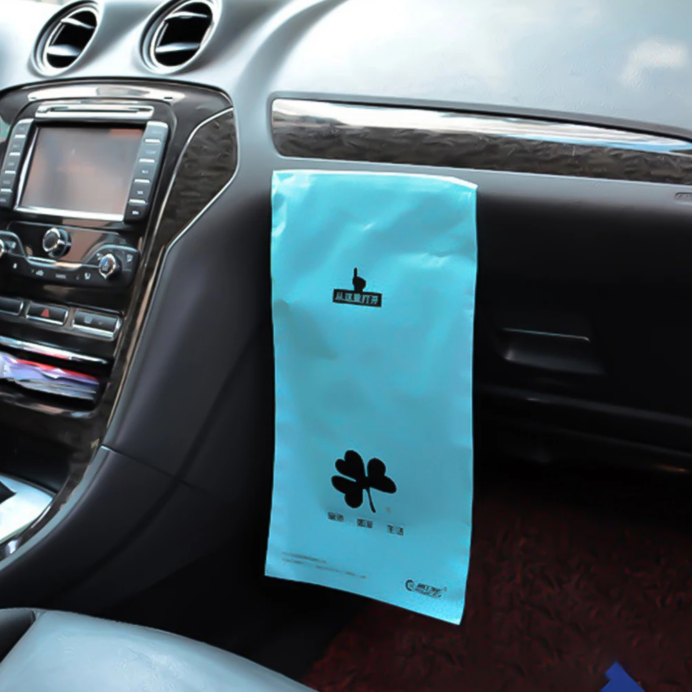 Car Trash Bag 50pcs/Pack Disposable Car Garbage Bag Trash Rubbish Bag Sticking Litter Portable Auto Seat Back Hanging Trash Car Home