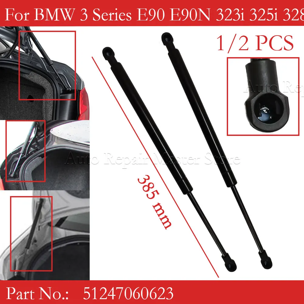 

For BMW 3 Series E90 E90N 323i 325i 328i 330i 335i M3 Car Rear Tailgate Boot Trunk Gas Spring Hood Lift Shock Struts 51247060623