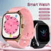 New 2.01''HD Screen Women Smart Watch Bluetooth call Music Voice assistant Sport Fitness Fashion Watches Waterproof Smartwatch