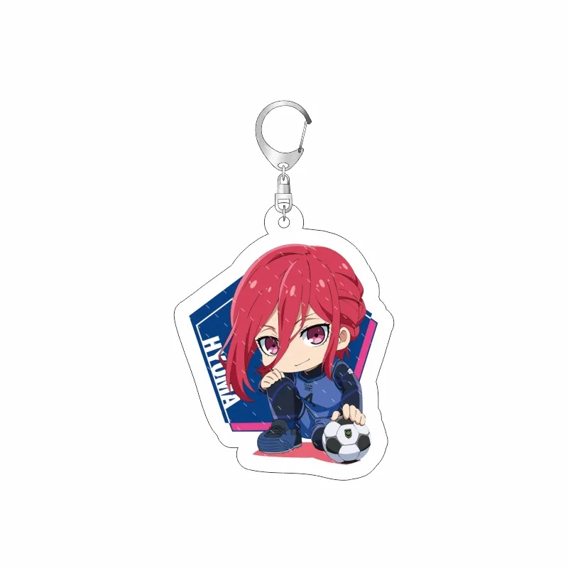 Blue Lock Japan Football Anime Keychain Chaveiro De Futebol Personagens De  Desenho Animado De Dupla Face Isagi Yoichi Sports Keyring Mulheres Homens  Pendente De Telefone De Carro