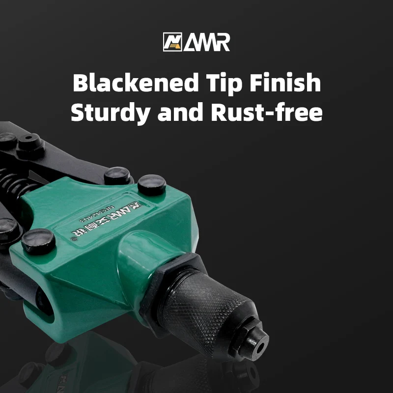 Rivet Nut Hand Threaded Rivet Nuts Gun Heavy Duty Riveter with Allen Wrench 2