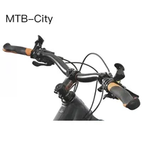 Conception ergonomique d'extrémité de poteau intérieur de vélo de montagne, extrémité de guidon de vélo de ville de gravier de route de montagne, pièces de vélo 5