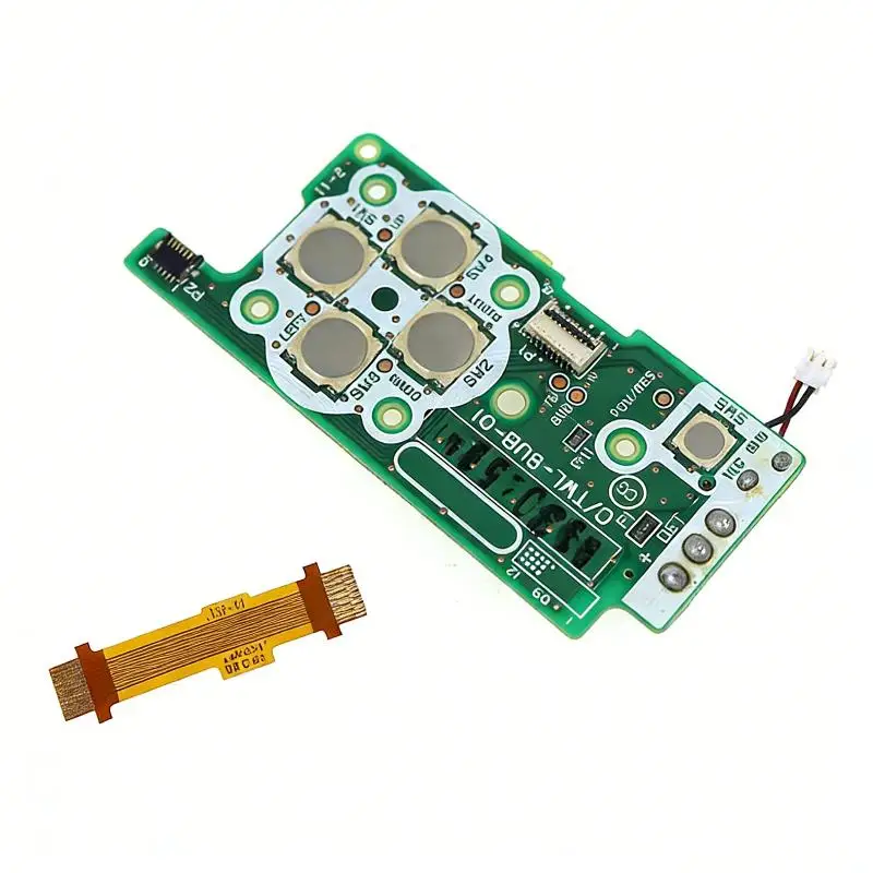 DSi ABXY 버튼 및 전원 스위치 보드 키트 ? 플렉스 케이블 포함 OEM 교체품, 키 및 전원 켜기/끄기 문제 해결, 수리 세트