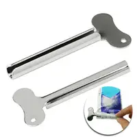 Toothpaste Squeezer Holder Mini Rust-proof Stainless Steel Universal Toothpaste Roller Key Household 1