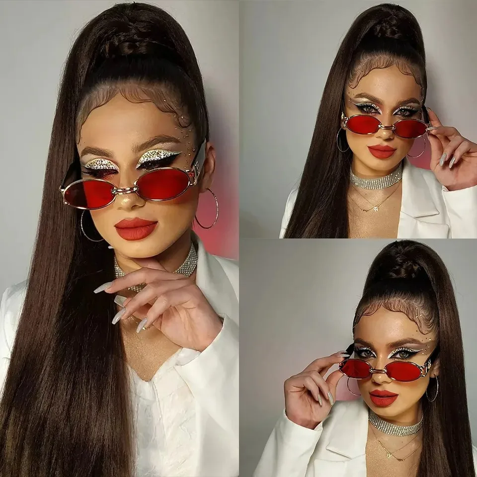 Synthetic Black Ponytail Extended Braid Hair Accessory for Women