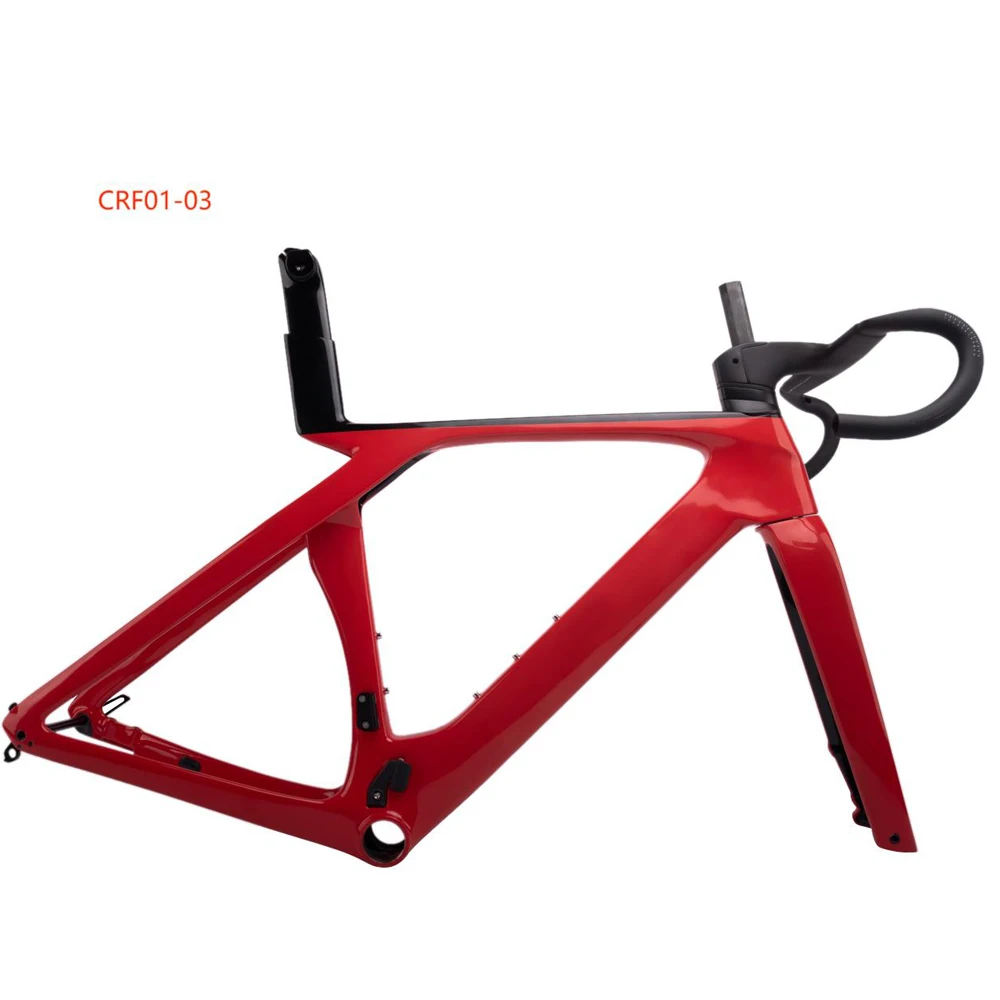 T1100 Ultimate Racing Carbon Road Frame SLR Carbon Bike Frame With Handlebar Gen7 Disc Brake Bicycle Framest DPD shipping