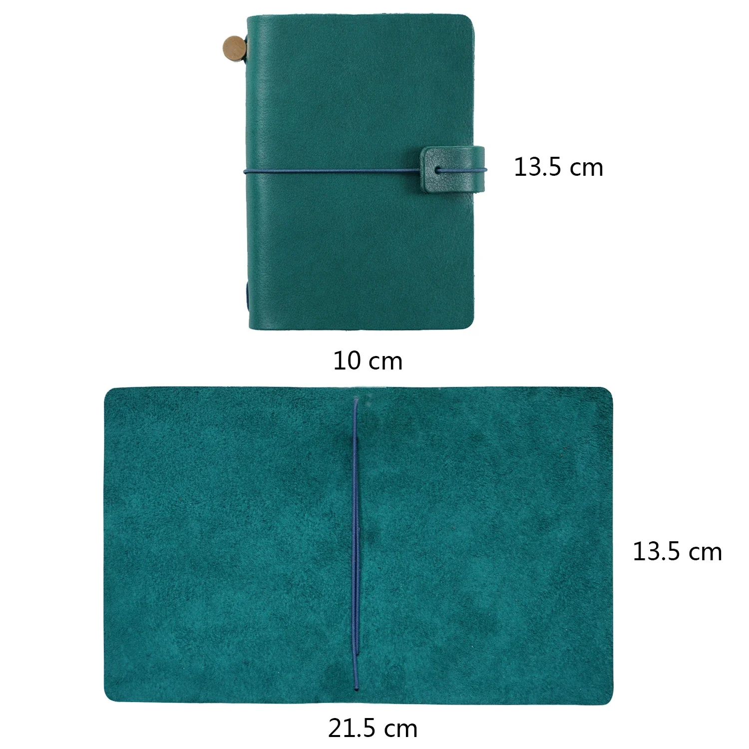 Moterm Compact Series Passport Size Traveler Notebook Full Grain Vegetable Tanned Leather Organizer Diary Sketchbook Planner 2