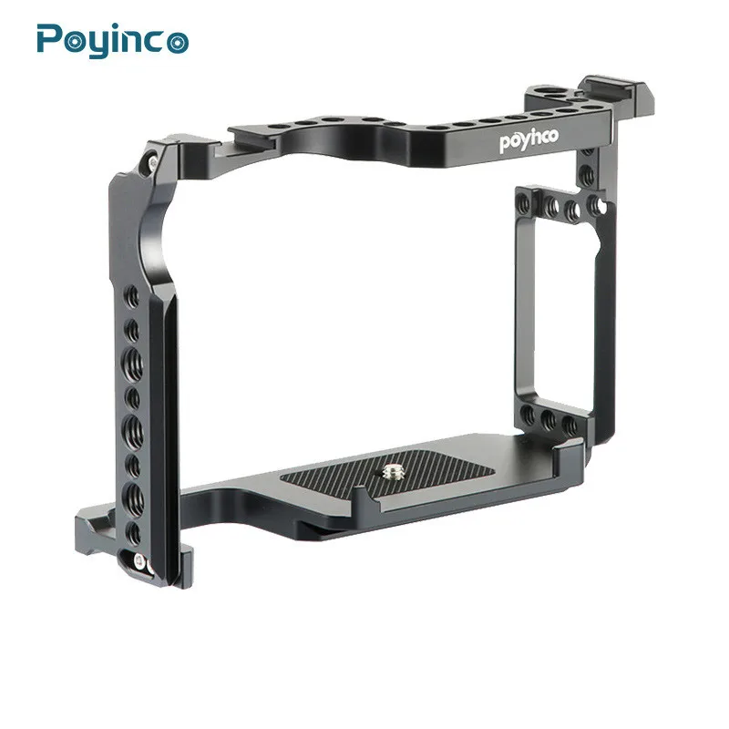 Poyinco Camera Cage Per Canon 5 D4 5 D3 Alluminio Multifunzione Interfaccia Estesa Video Fotografia Accessori Per Apparecchiature Digitali