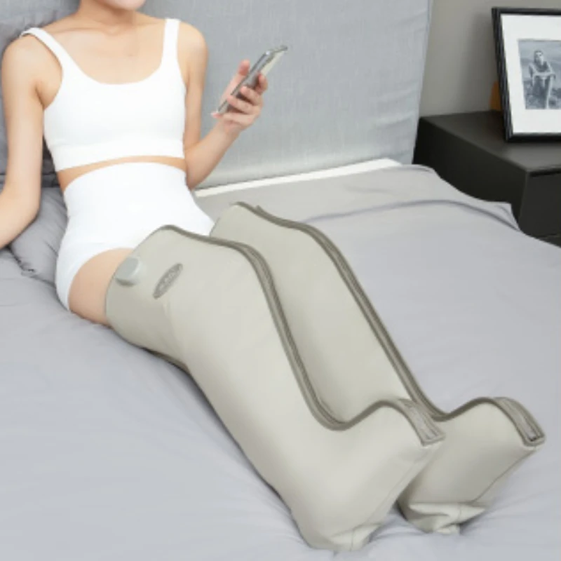 Therapeutic Leg Massager with Heating Function Calf Muscle Relaxation Device for Circulation Improvement Physiotherapy Equipment