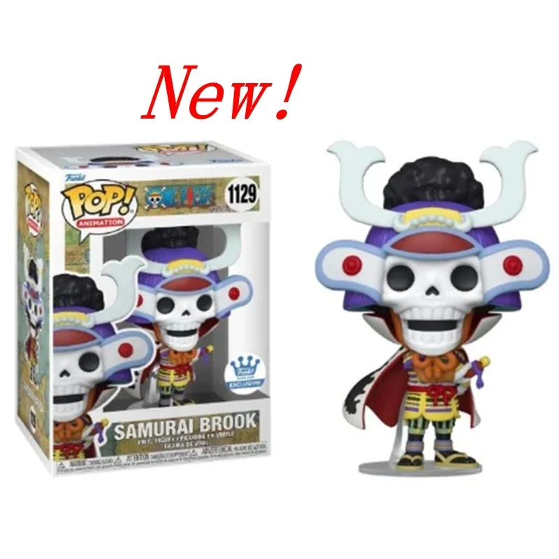 thumbnail image 1 of NUEVO FUNKO POP ONE PIECE Juguete Samurai Brook Luffytaro chooper Shanks law Modelo Figura de acción Juguetes para niños Regalos, 1 of 5