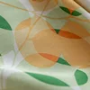 American Mottled Blue Mottled Green Simple Polyester-cotton Print Semi-shading Window Curtains for Living Dining Room Bedroom 4