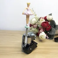 Zinc Alloy Wind Up Musical Movement DIY Music Box Parts Doll Making for Home Desk Tabletop Ornament Kids Gift 1