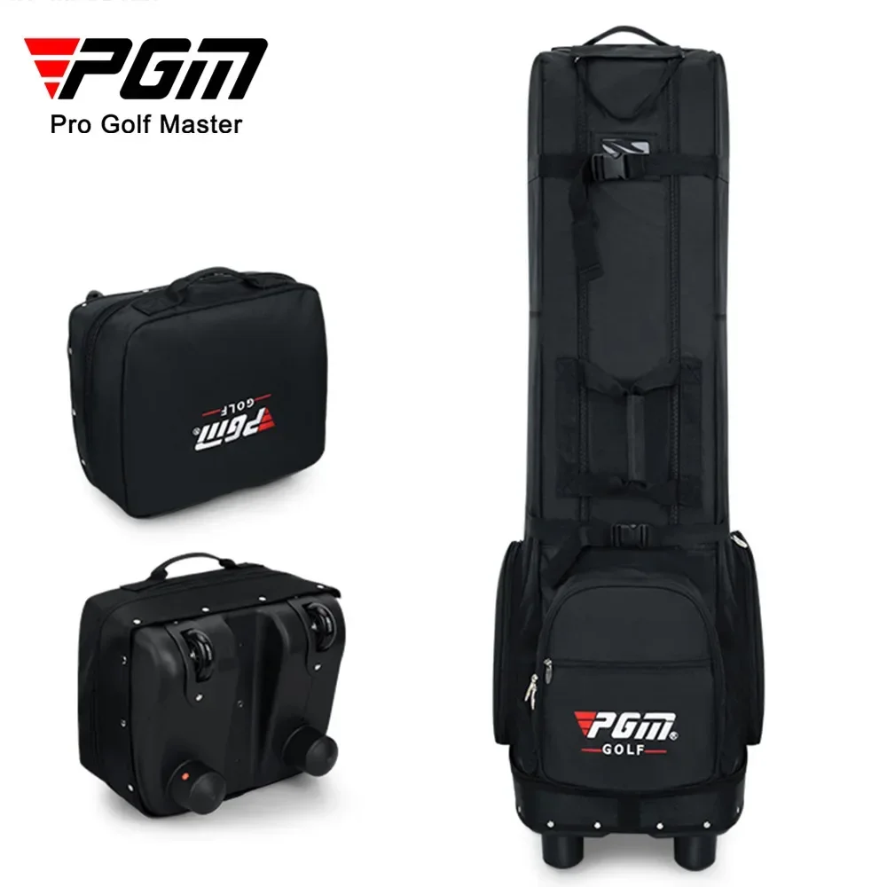 

PGM Golf Aviation Bag Waterproof Golf Bag Travel with Wheels Large Capacity Storage Practical Foldable Airplane Ball Bags HKB012