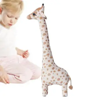 Giraffe Stuffed Plush doll Simulation Giraffe Sleeping Doll Toy For Baby Room Decoration Girls And Boys Birthday Gift 1