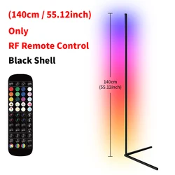 Nordic Home Decor Smart LED Mood Floor Lamp with Dimmable RGB Lighting (EU Plug)