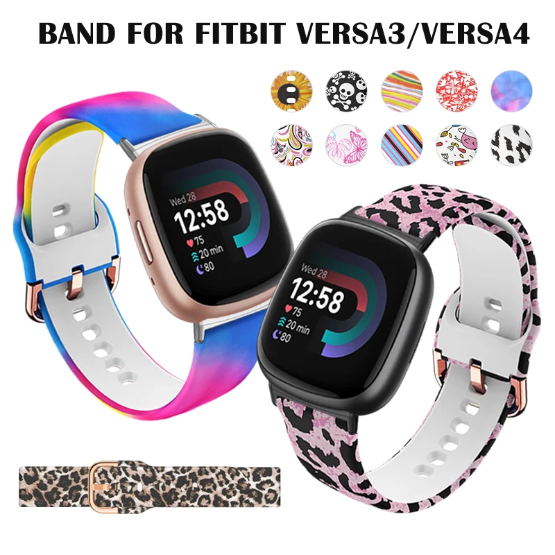 Colorful Print Lightweight Fashion Watch Strap - Sweatproof & Stylish Replacement Band
